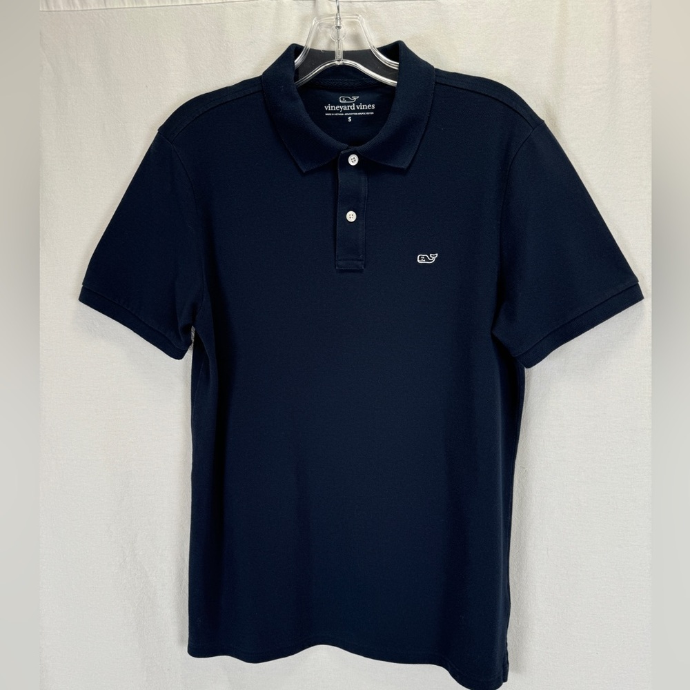 Vineyard Vines Polo - Navy Blue - Size Small